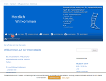 Tablet Screenshot of dr-holtzmann.de